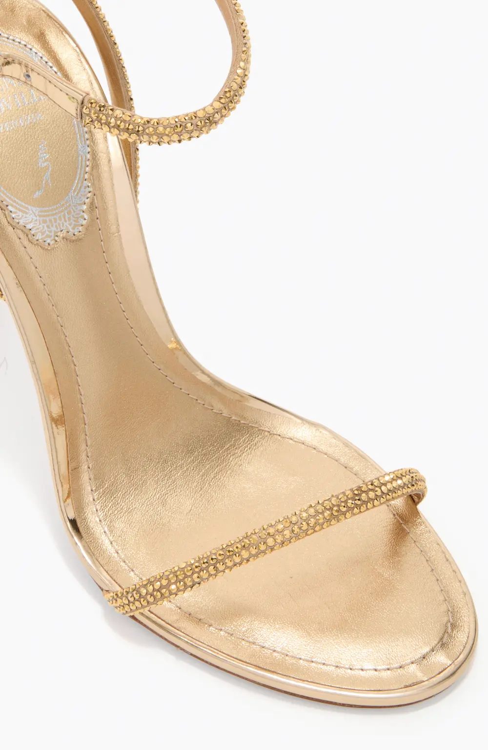 Rene Caovilla ELLABRITA CHAMPAGNE SANDAL 105