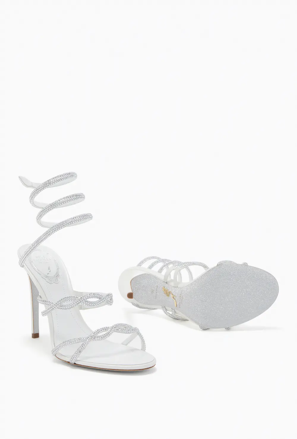 Rene Caovilla BRAID CLEO IVORY SANDAL 105