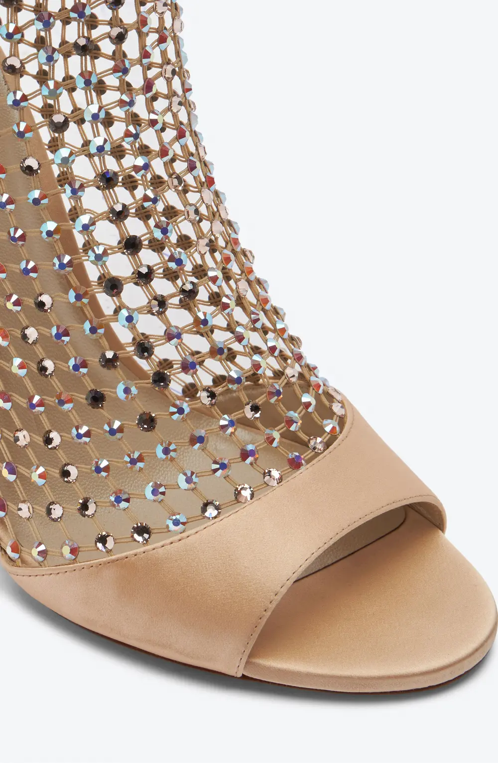 Rene Caovilla Galaxia Beige Sandal 105