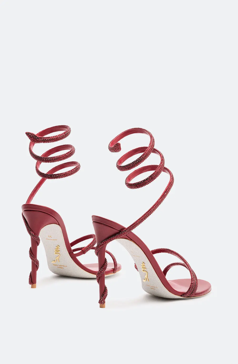 Rene Caovilla MARGOT BURGUNDY SANDAL 105
