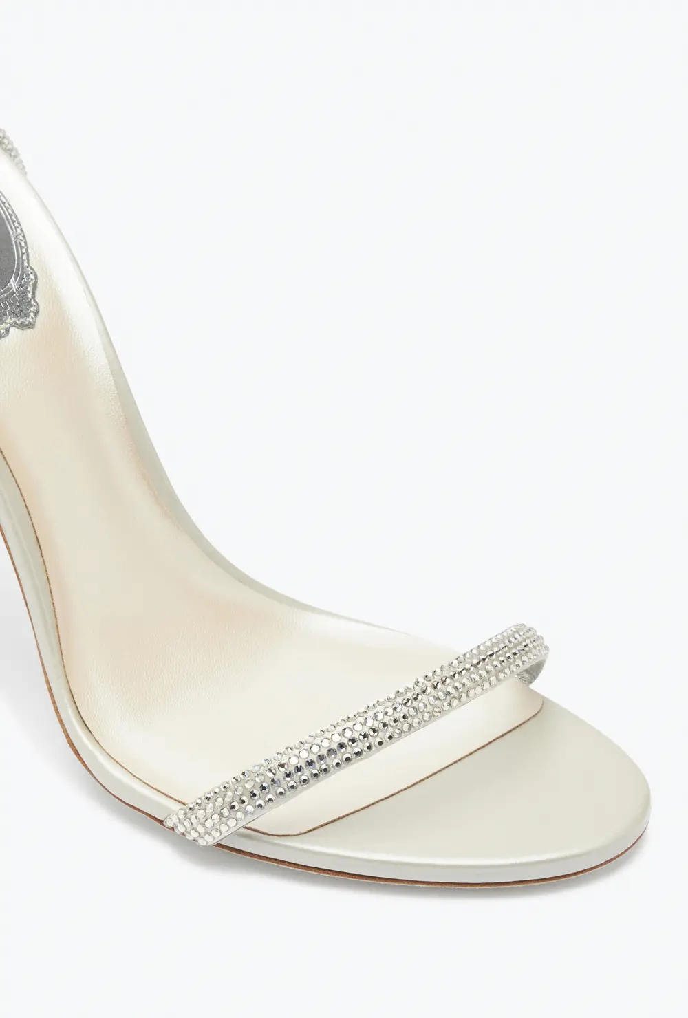 Rene Caovilla Ellabrita Pearl Grey Sandal 105