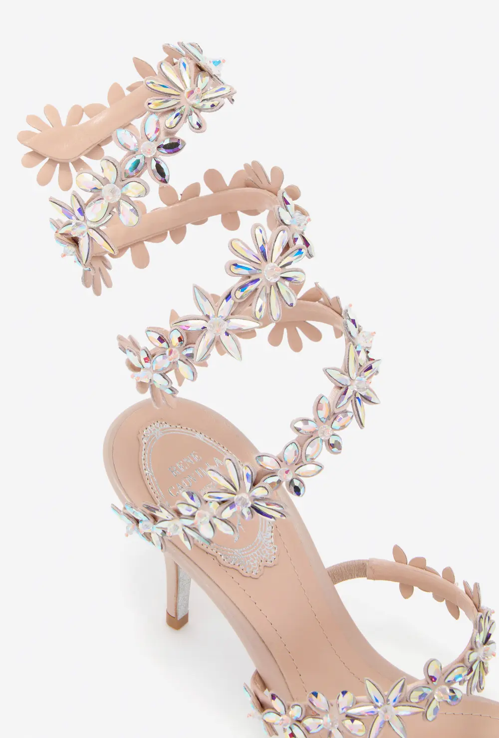 Rene Caovilla EVA NUDE SANDAL 80