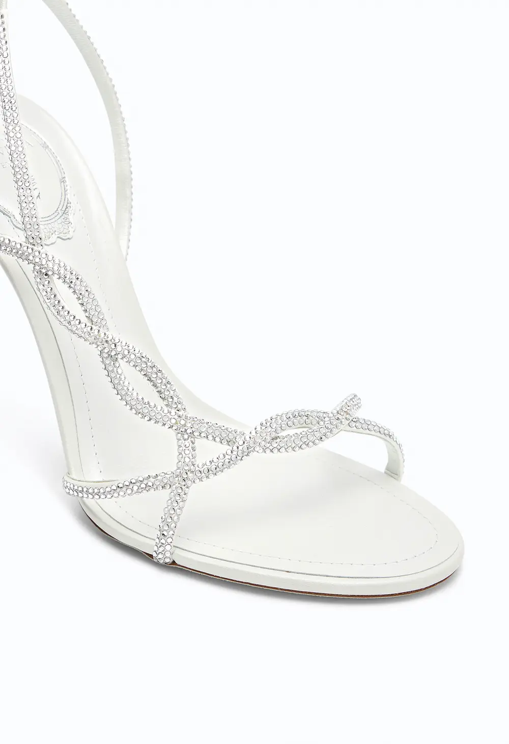 Rene Caovilla BRAID IVORY SANDAL 105