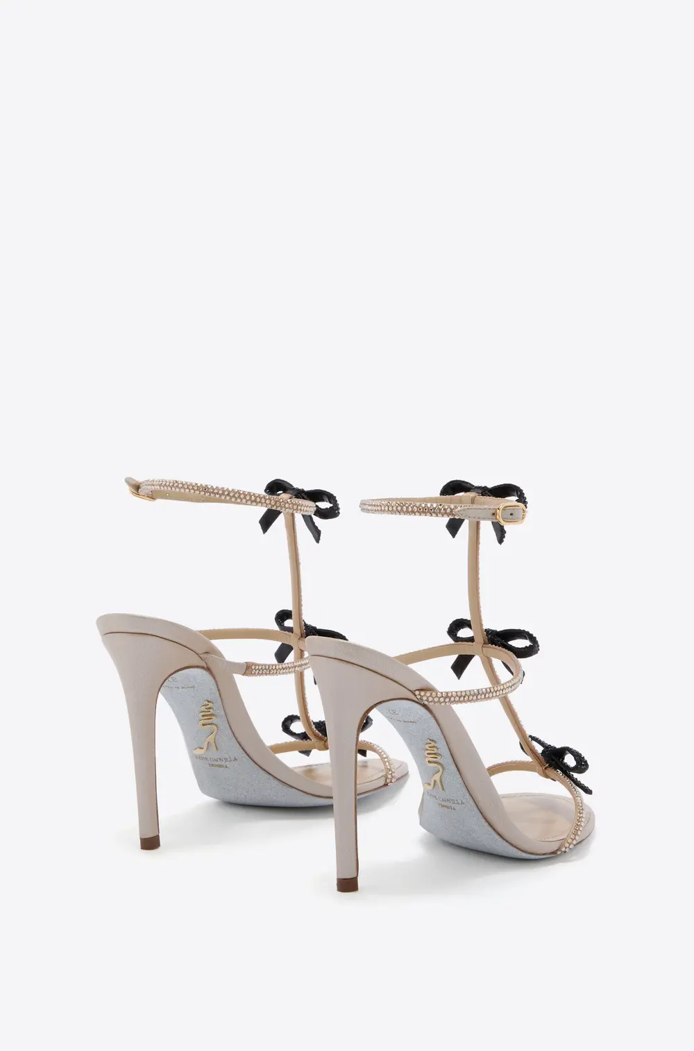 Rene Caovilla CATERINA CHAMPAGNE SANDAL 105