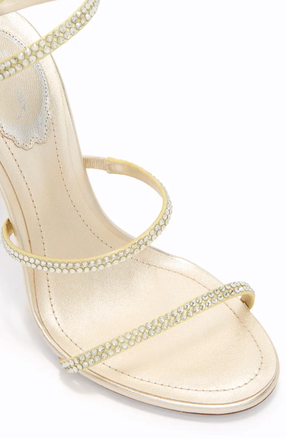 Rene Caovilla CLEO BUTTER YELLOW SANDAL 105