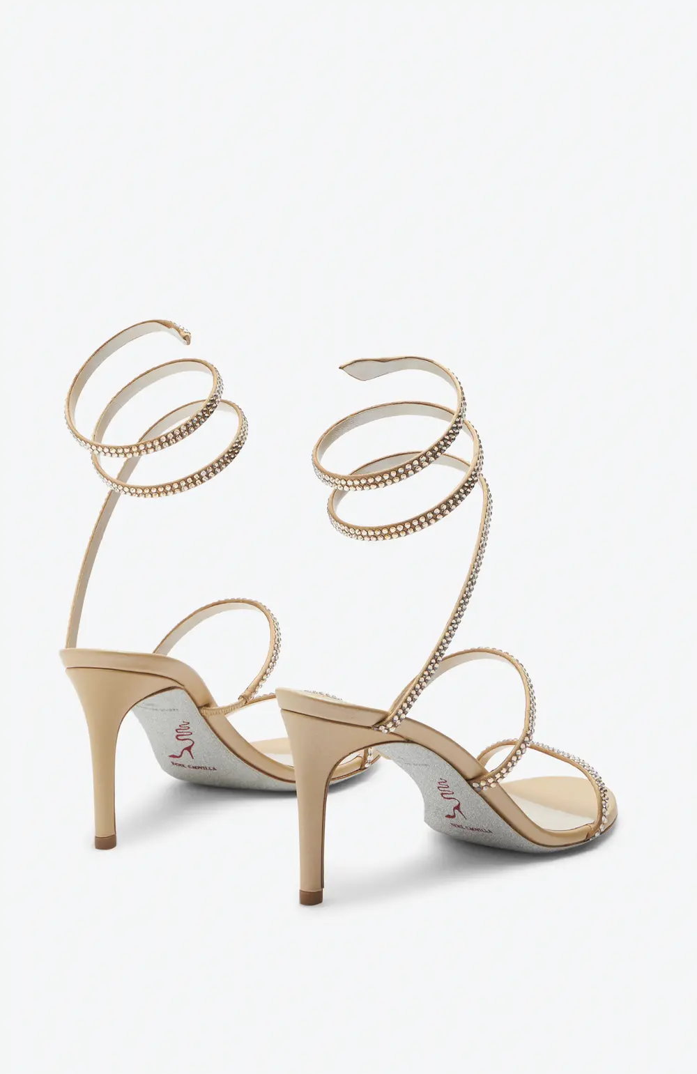 Rene Caovilla Cleo Nude Sandal 80