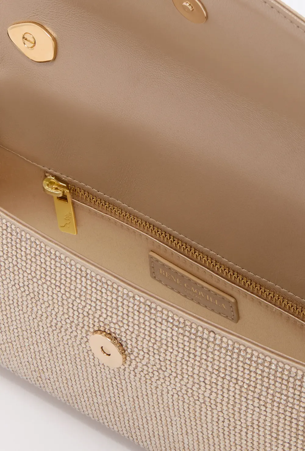 Rene Caovilla VICTORIA GOLD MINI BAG