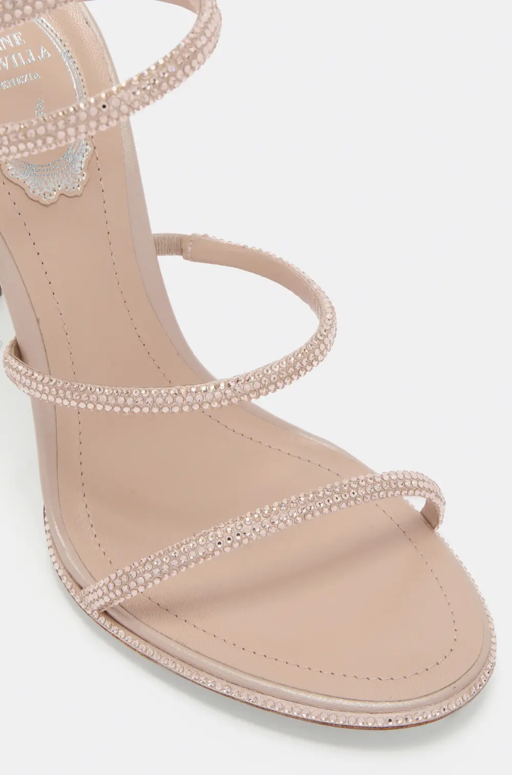 Rene Caovilla CLEO NUDE SANDAL 105