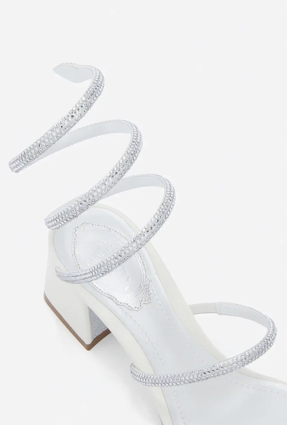Rene Caovilla CLEO WHITE SANDAL 50