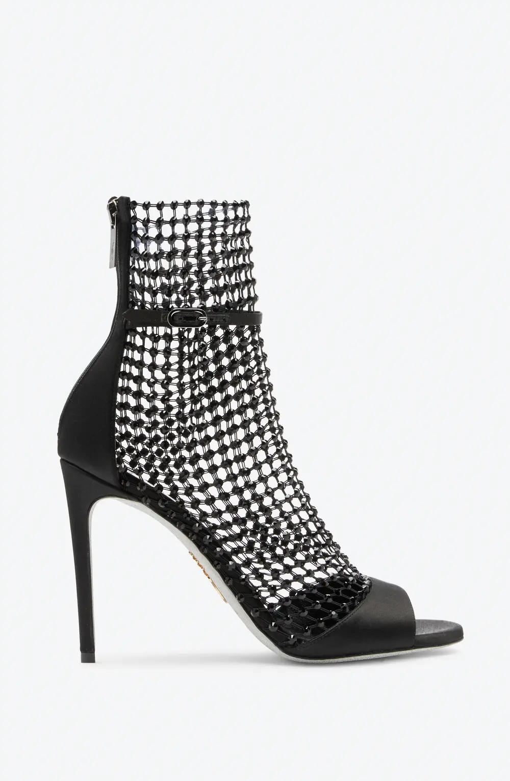 Rene Caovilla Galaxia Black Sandal 105