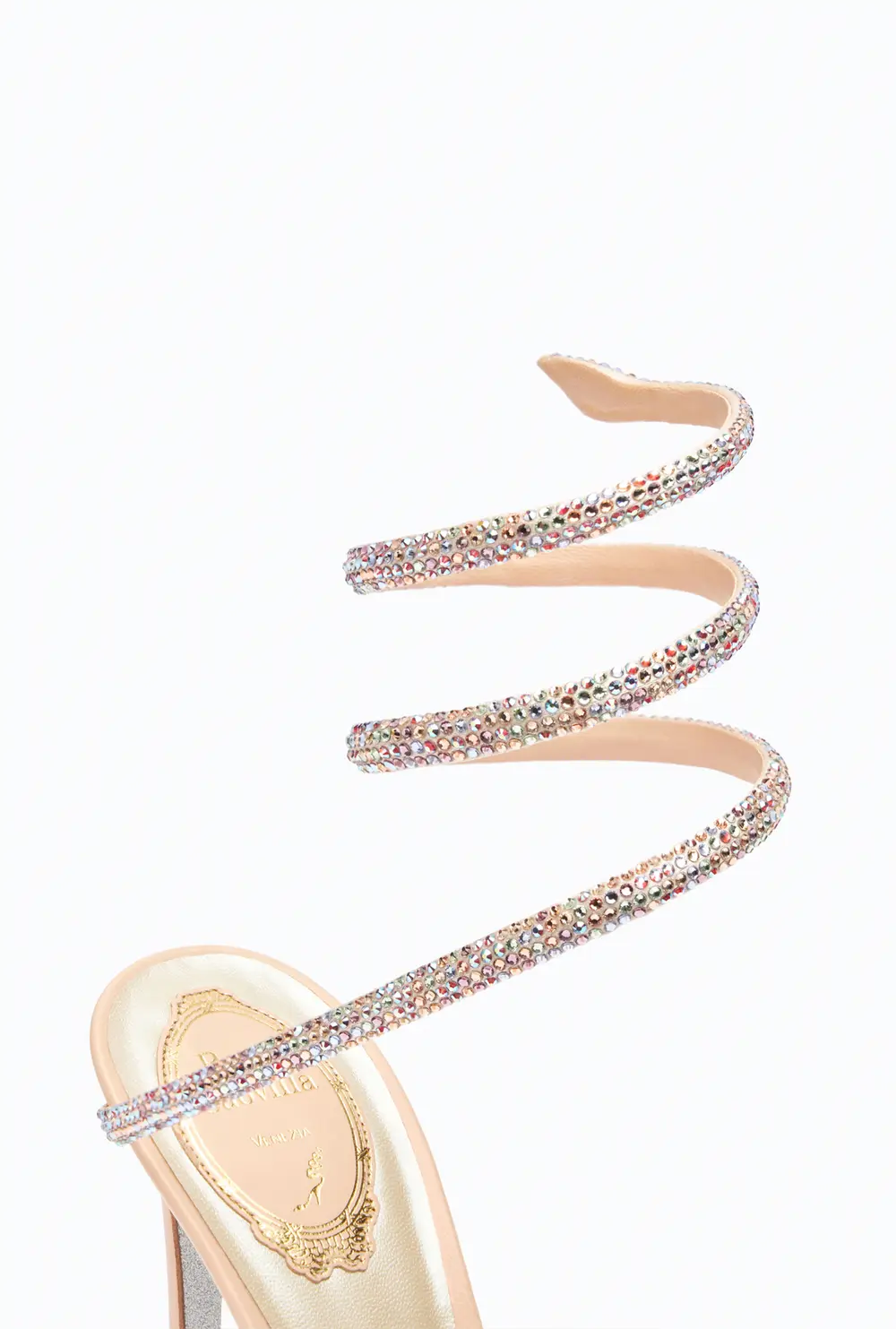 Rene Caovilla Elegant Pink Sandals Cleo