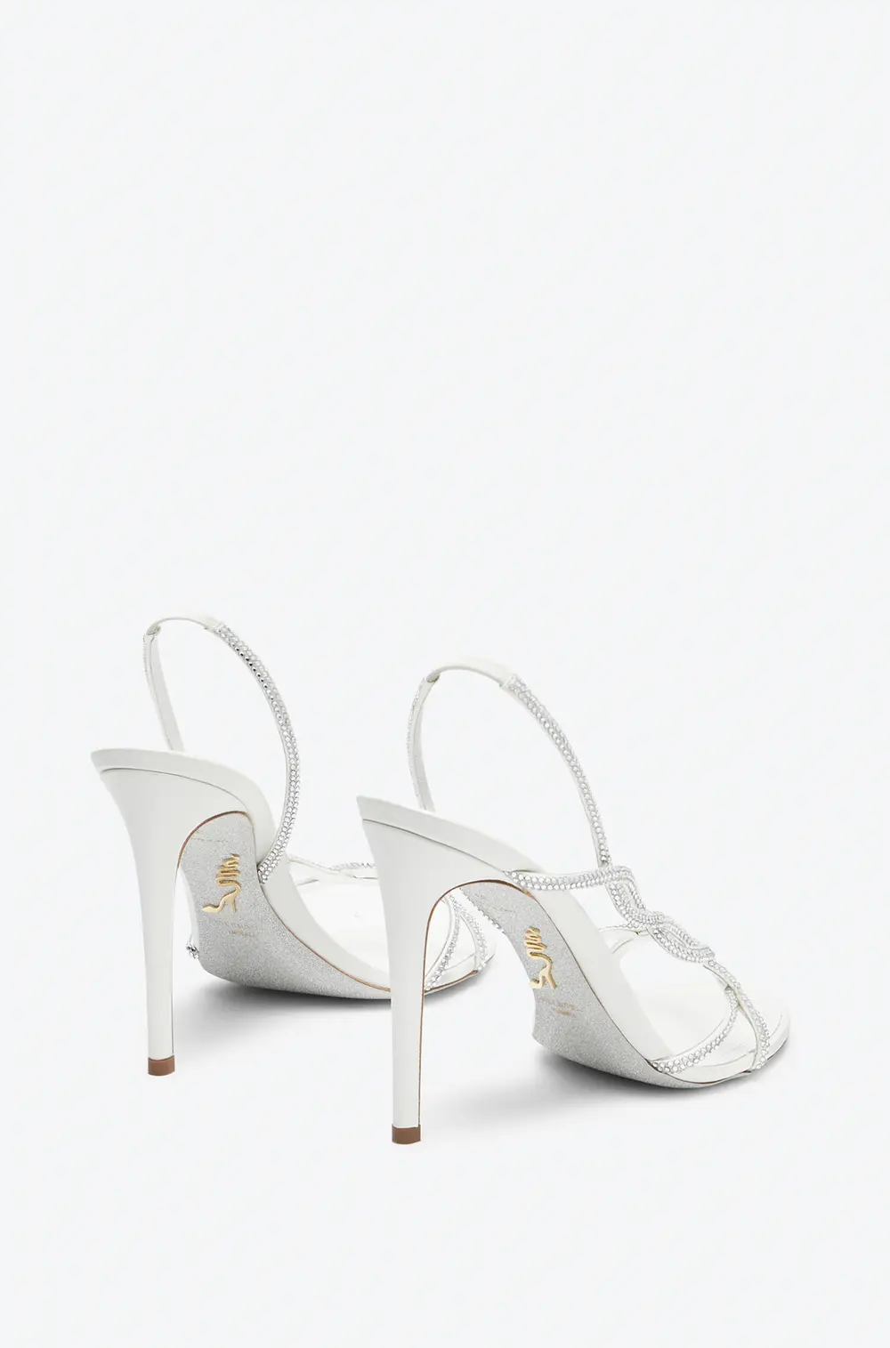 Rene Caovilla BRAID IVORY SANDAL 105