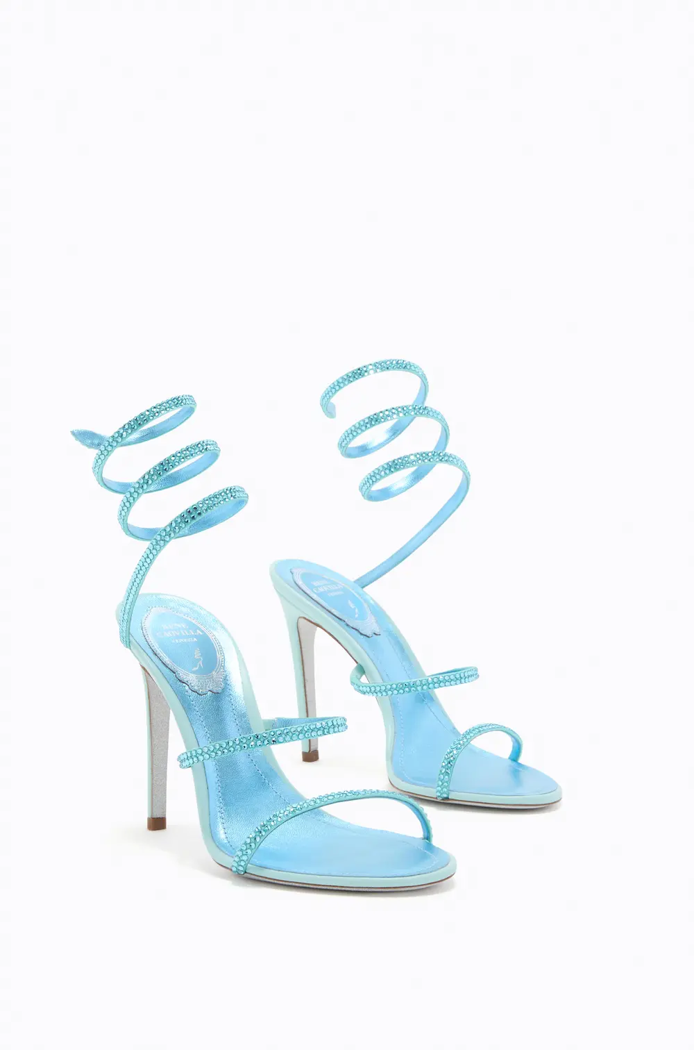 Rene Caovilla CLEO AQUA SANDAL 105