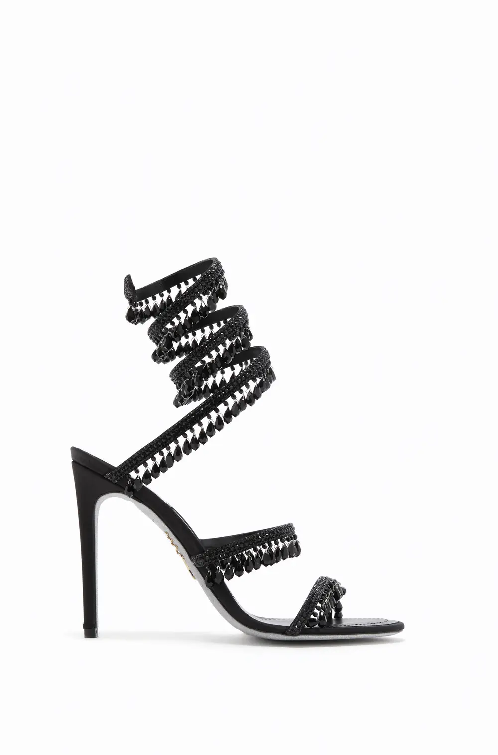 Rene Caovilla CHANDELIER BLACK SANDAL 105