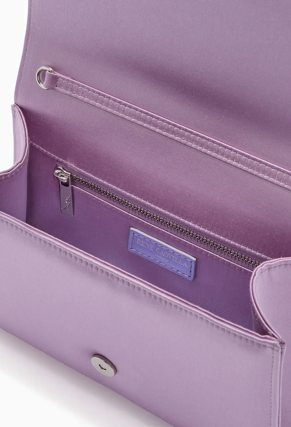 Rene Caovilla BABY LILAC CLUTCH