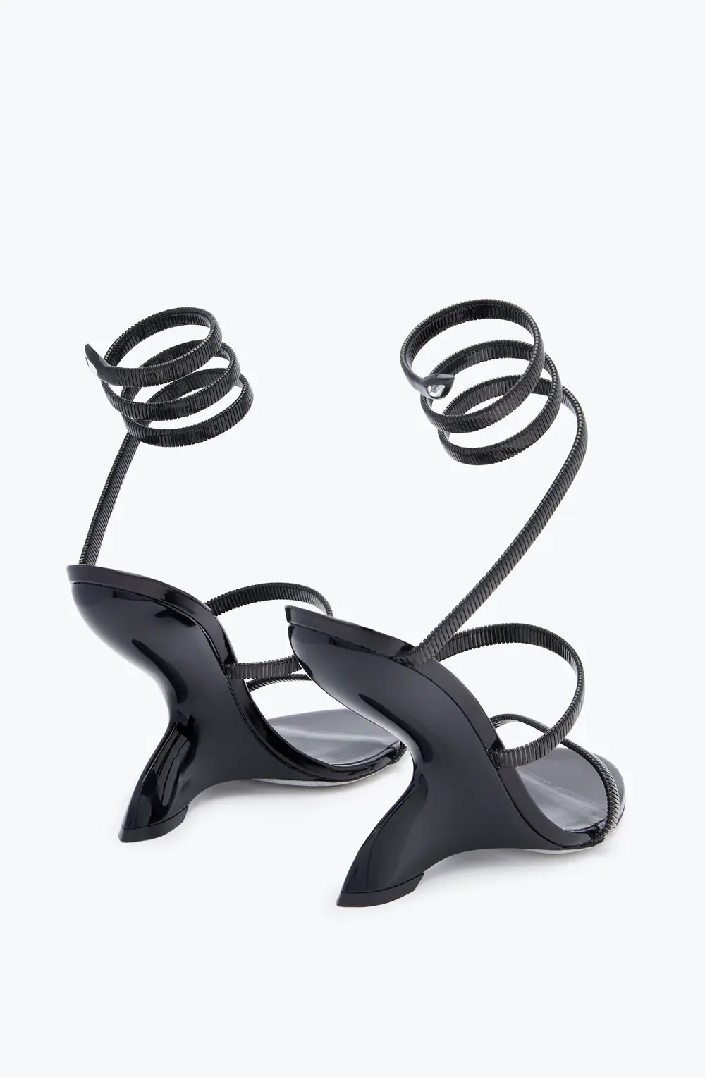 Rene Caovilla Symphony Black Sandal 105