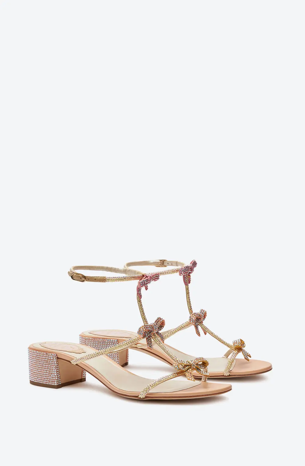 Rene Caovilla Sandals With Ankle Laces Caterina