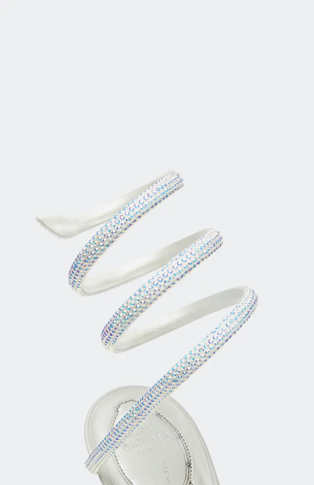 Rene Caovilla Sandals With Rhinestones Cleo