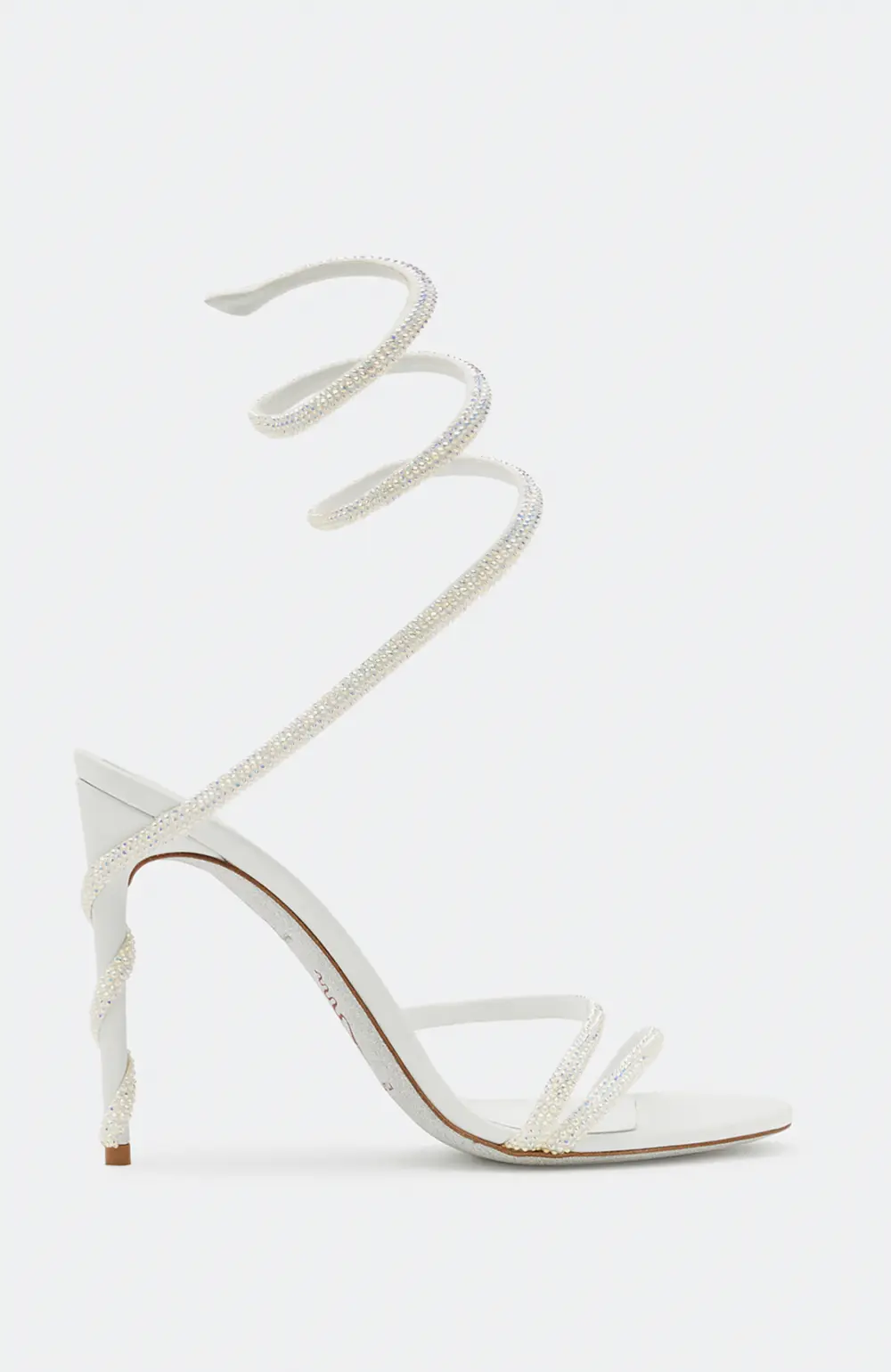 Rene Caovilla MARGOT SWAROVSKI WHITE SANDAL JEWEL