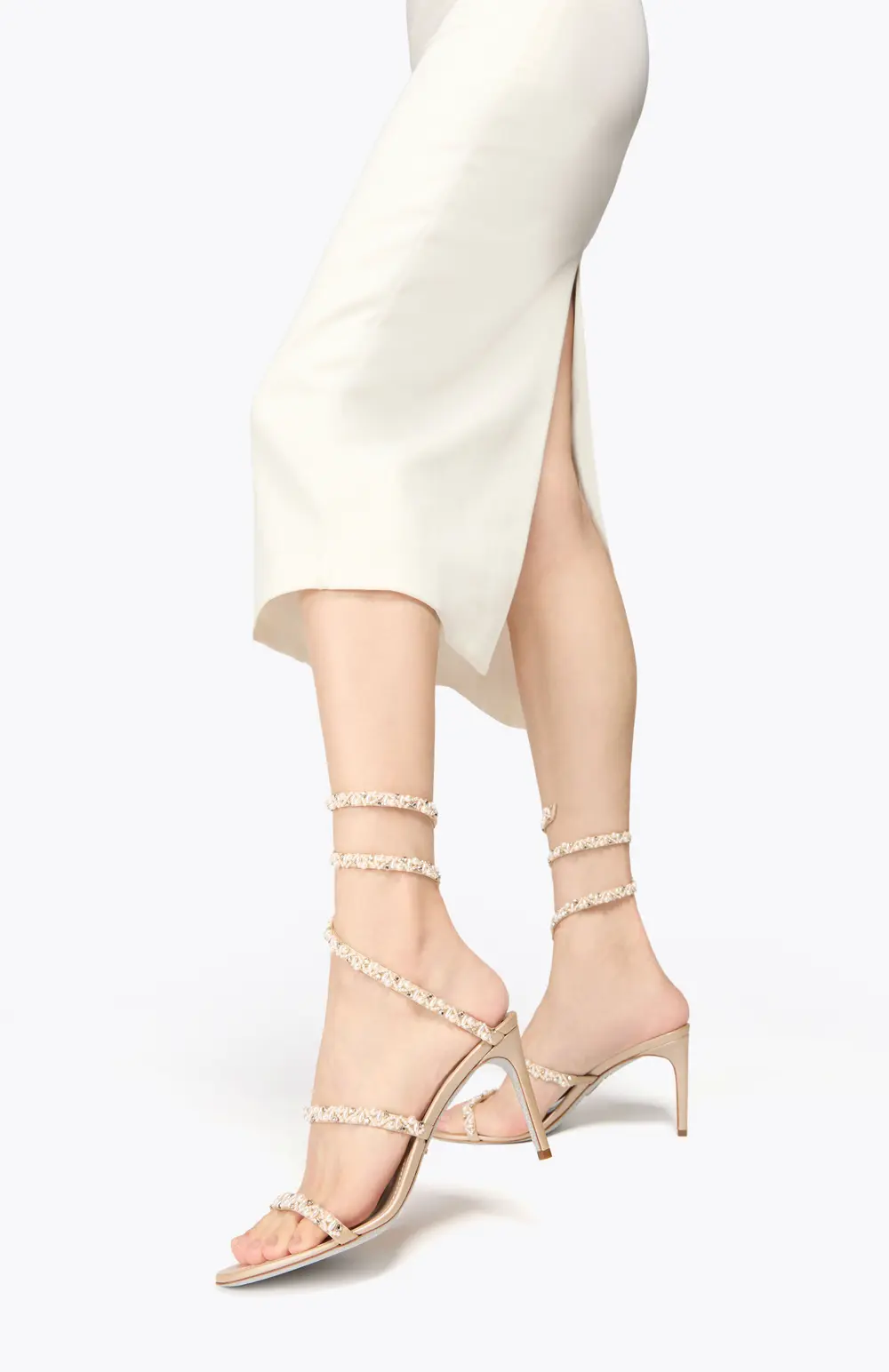 Rene Caovilla GOLDEN HONEY SANDAL 80