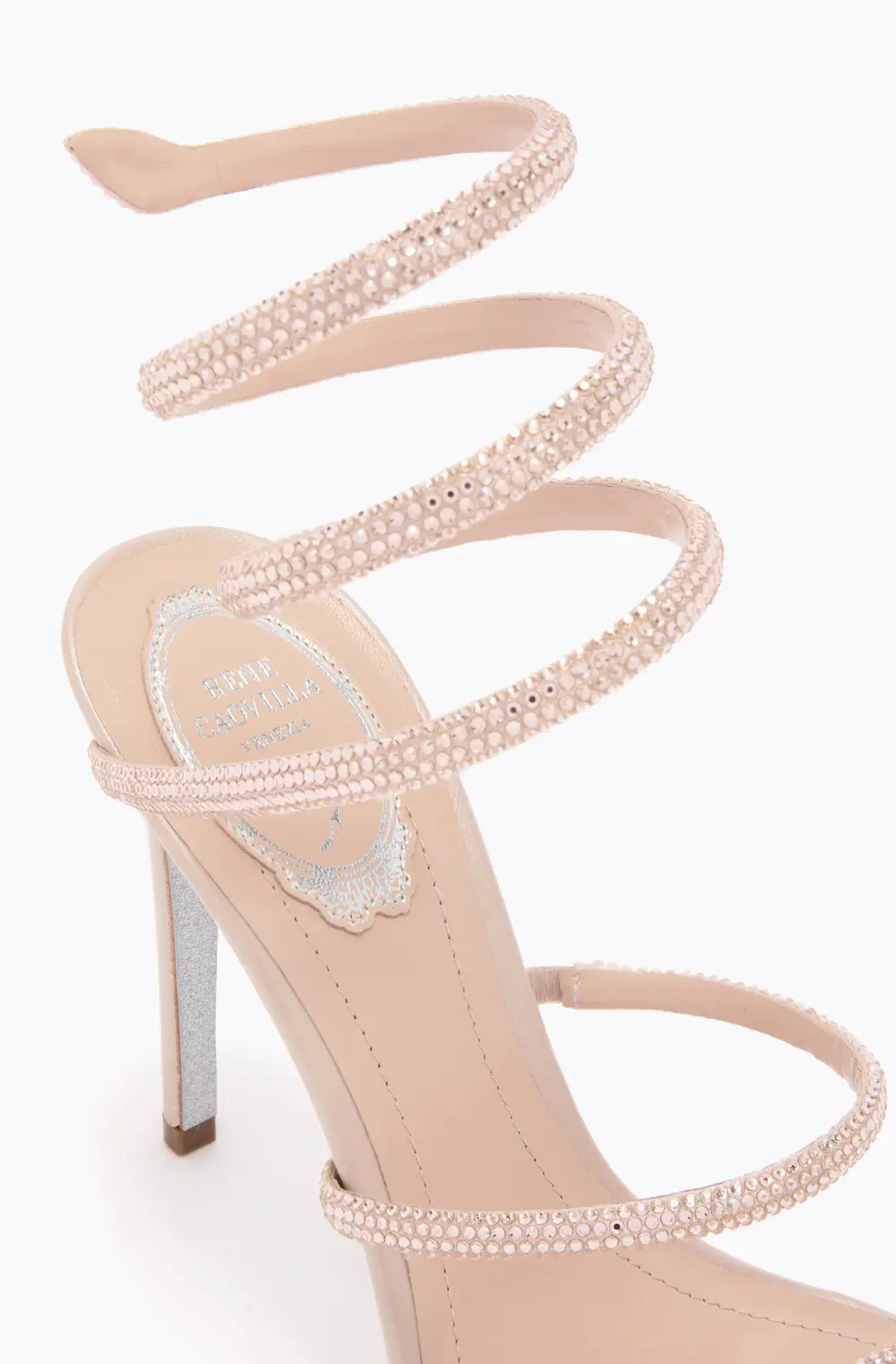 Rene Caovilla CLEO NUDE SANDAL 105