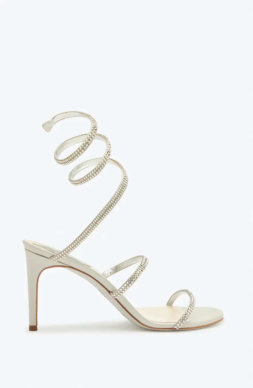 Rene Caovilla Cleo Grey Sandal 80