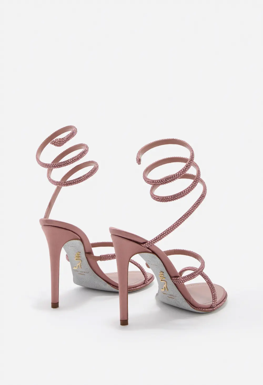 Rene Caovilla CLEO POWDER PINK SANDAL 105
