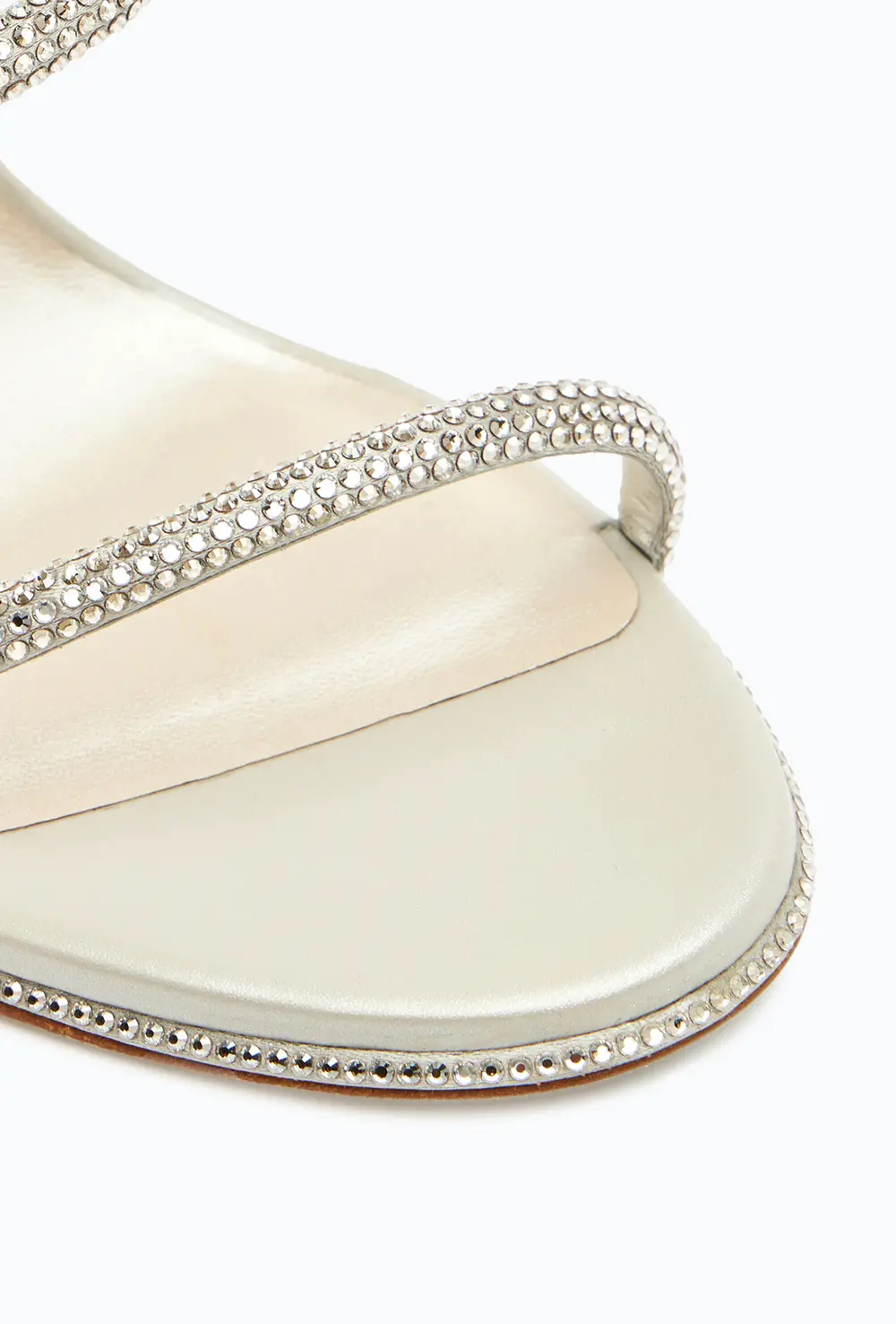 Rene Caovilla Evening Satin Sandals Cleo
