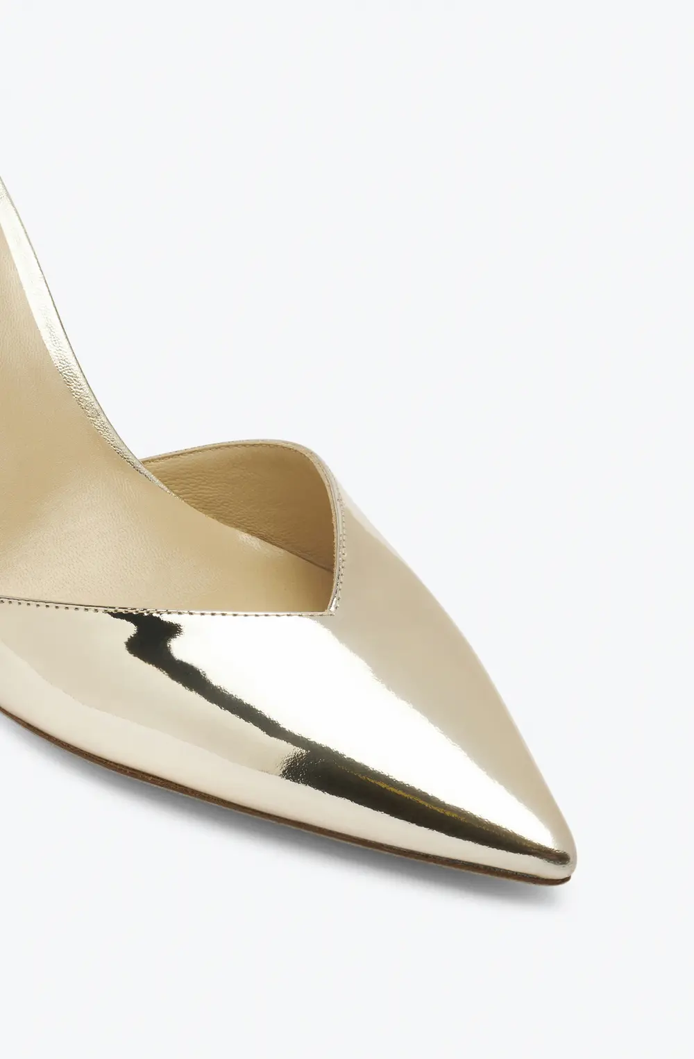 Rene Caovilla Margot Gold Pump 80