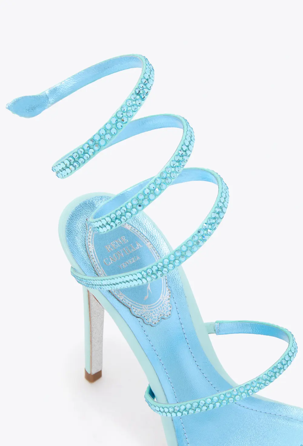 Rene Caovilla CLEO AQUA SANDAL 105