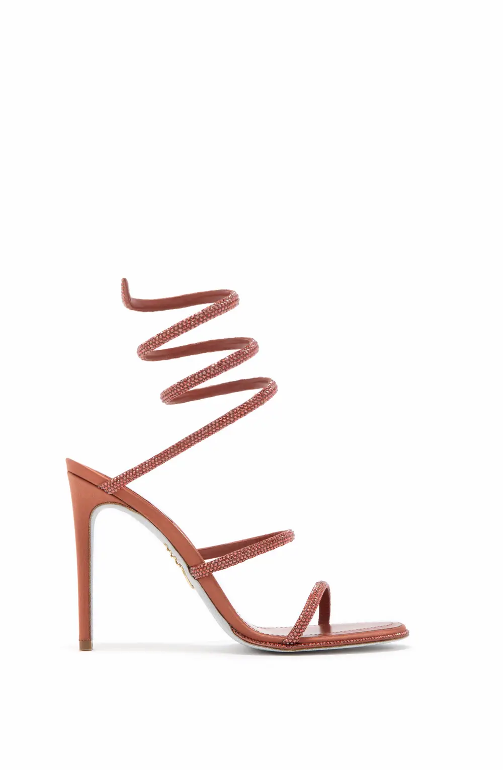 Rene Caovilla CLEO MOCHA MOUSSE SANDAL 105