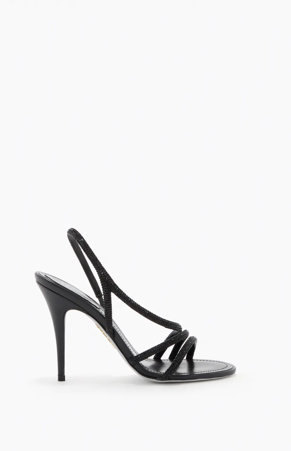 Rene Caovilla ERIN BLACK SANDAL 100