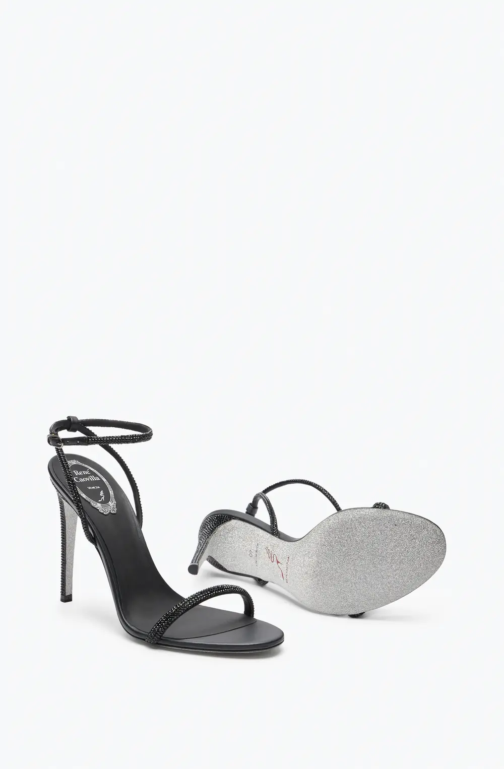 Rene Caovilla Stiletto Heel Sandals Ellabrita