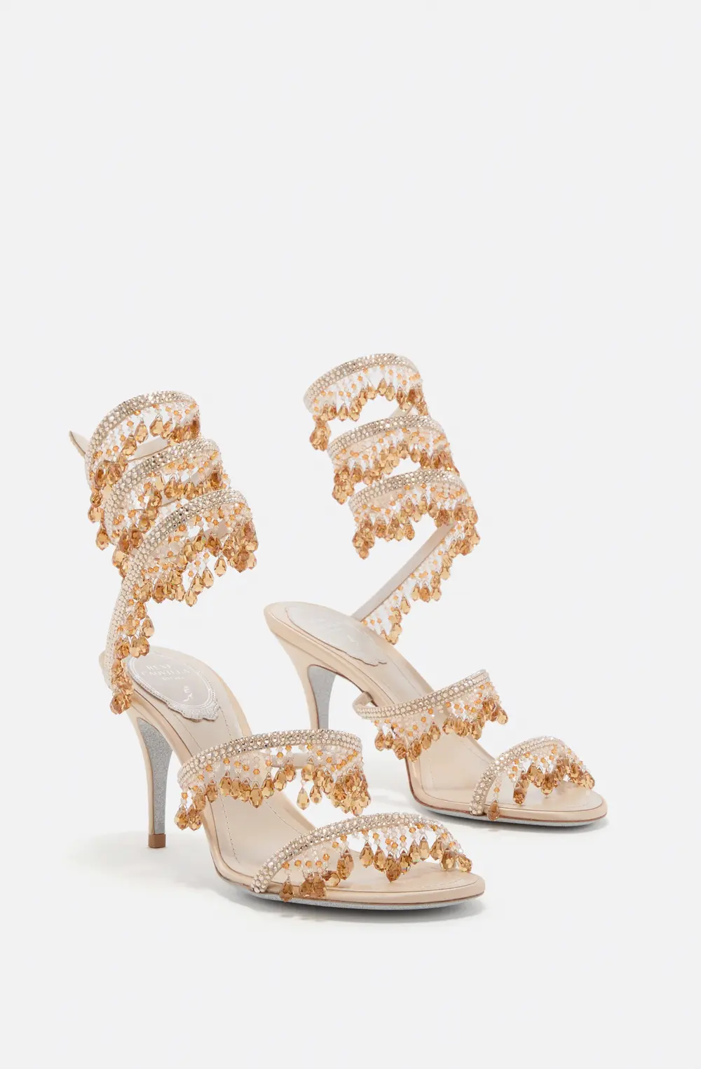 Rene Caovilla JAHANARA NUDE SANDAL 80