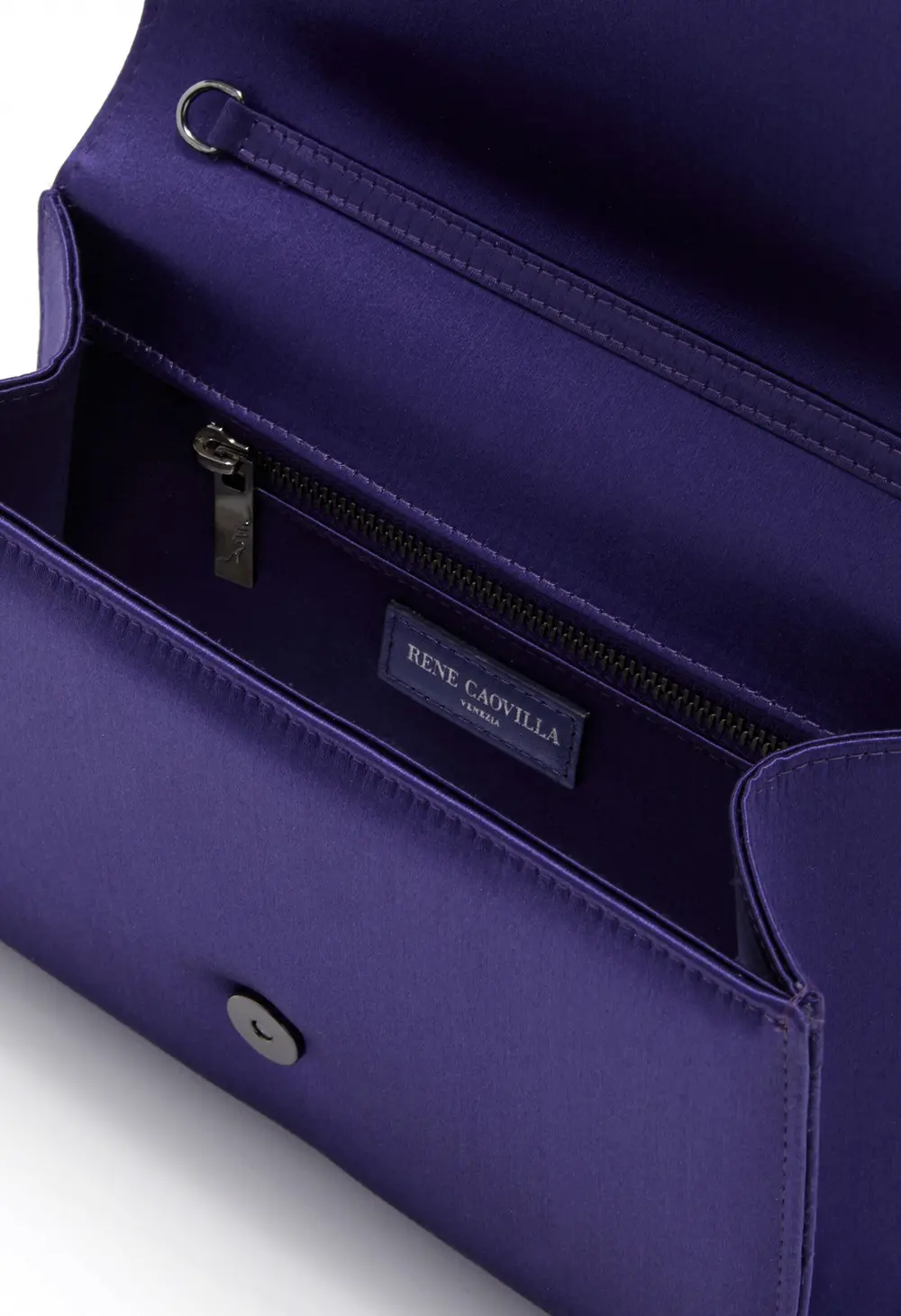 Rene Caovilla BABY PURPLE CLUTCH