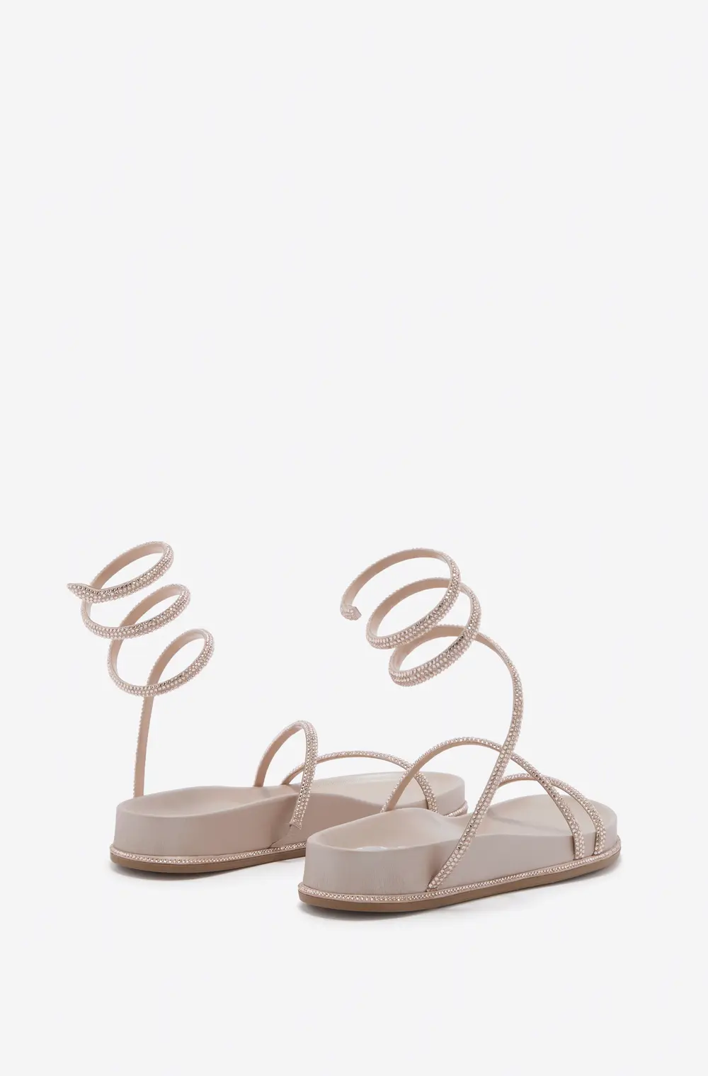 Rene Caovilla GISELE NUDE FLATFORM SANDAL 20