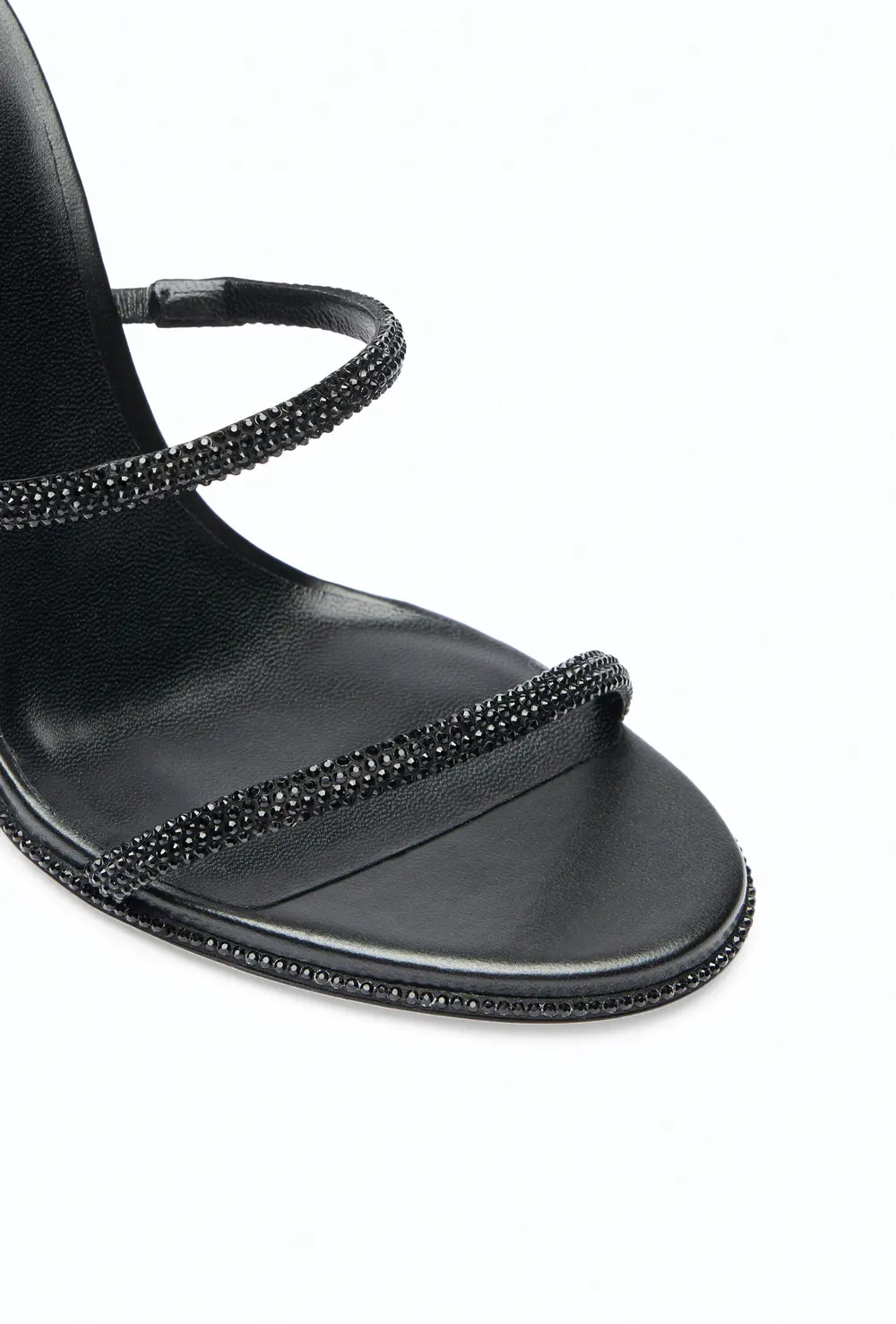 Rene Caovilla CLEO BLACK SANDAL 105