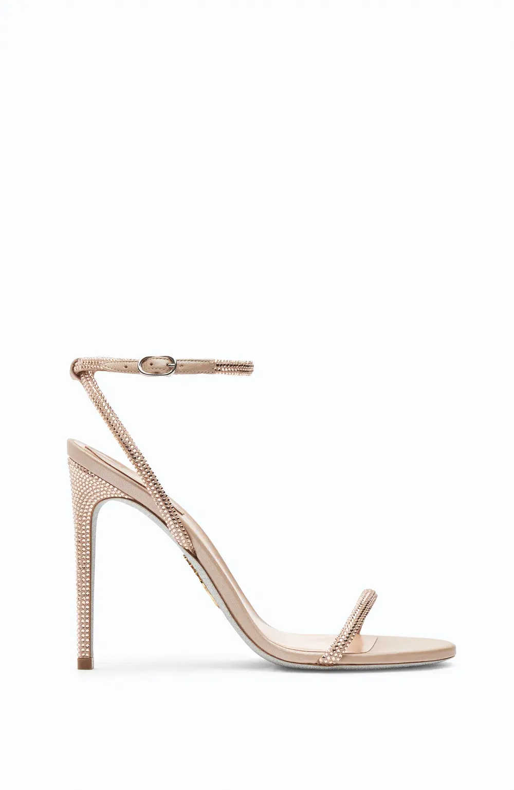 Rene Caovilla Ellabrita Crystal Blush Sandal 105
