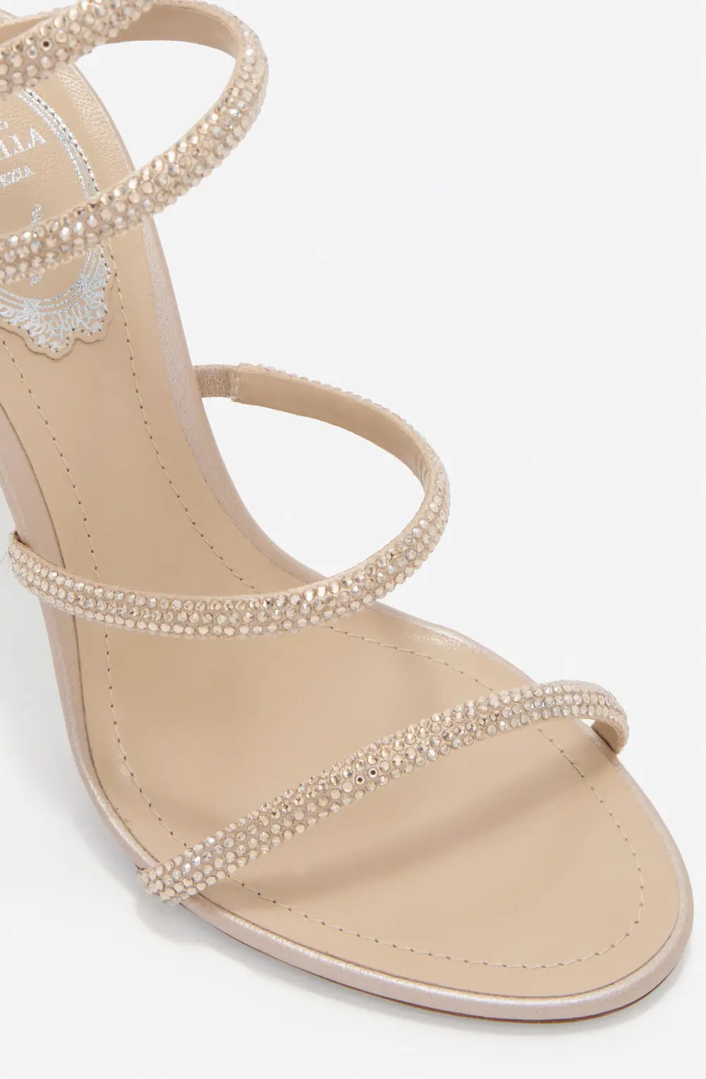 Rene Caovilla CLEO GOLD SANDAL 105