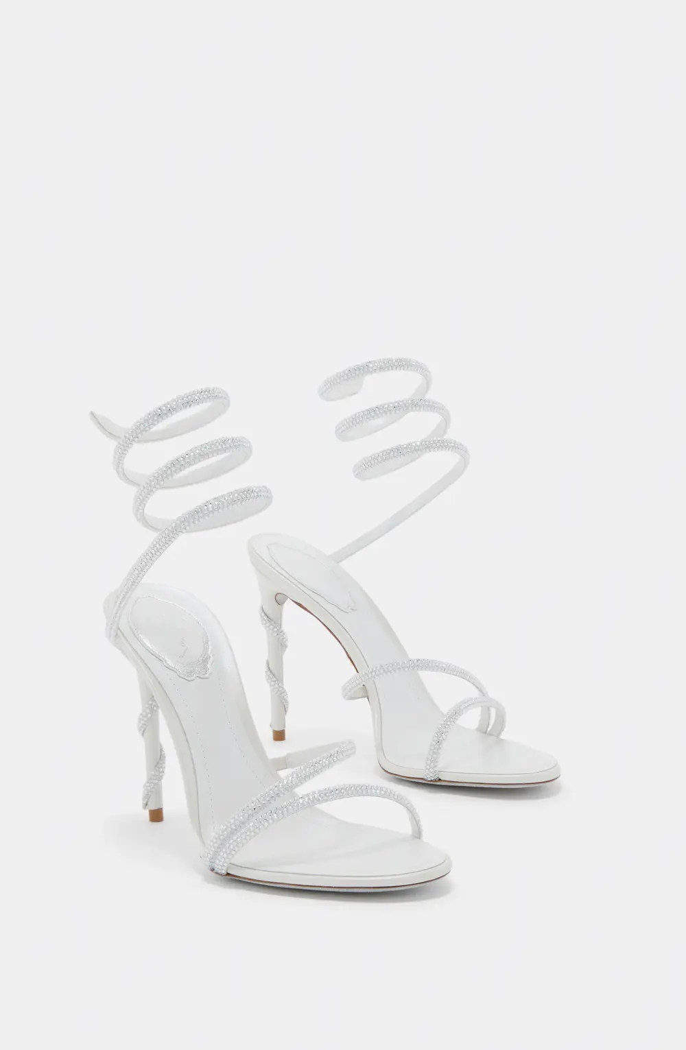 Rene Caovilla MARGOT SILVER SANDAL 105