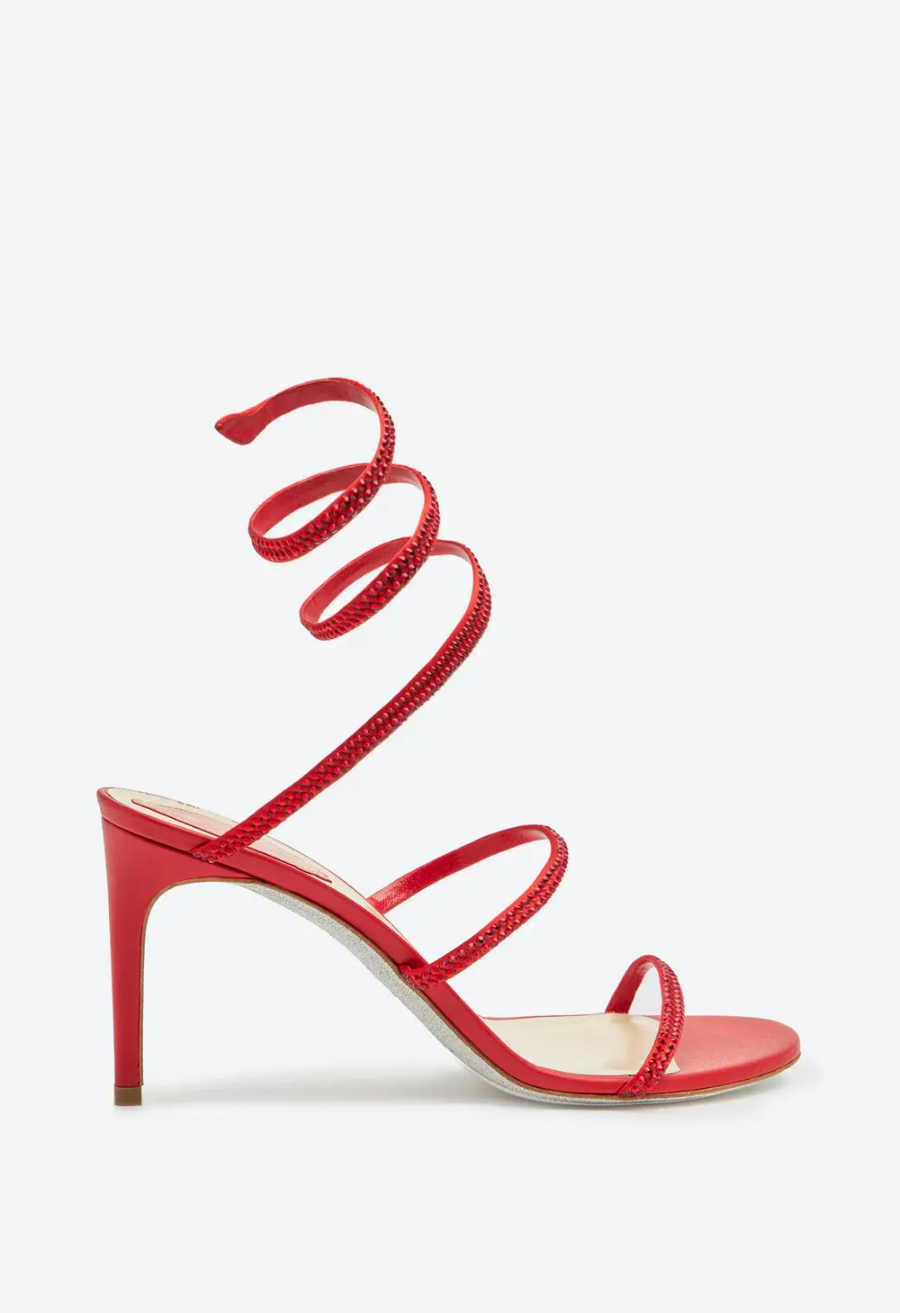 Rene Caovilla Cleo Red Sandal 80