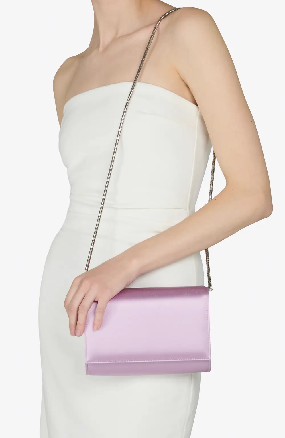 Rene Caovilla BABY LILAC CLUTCH