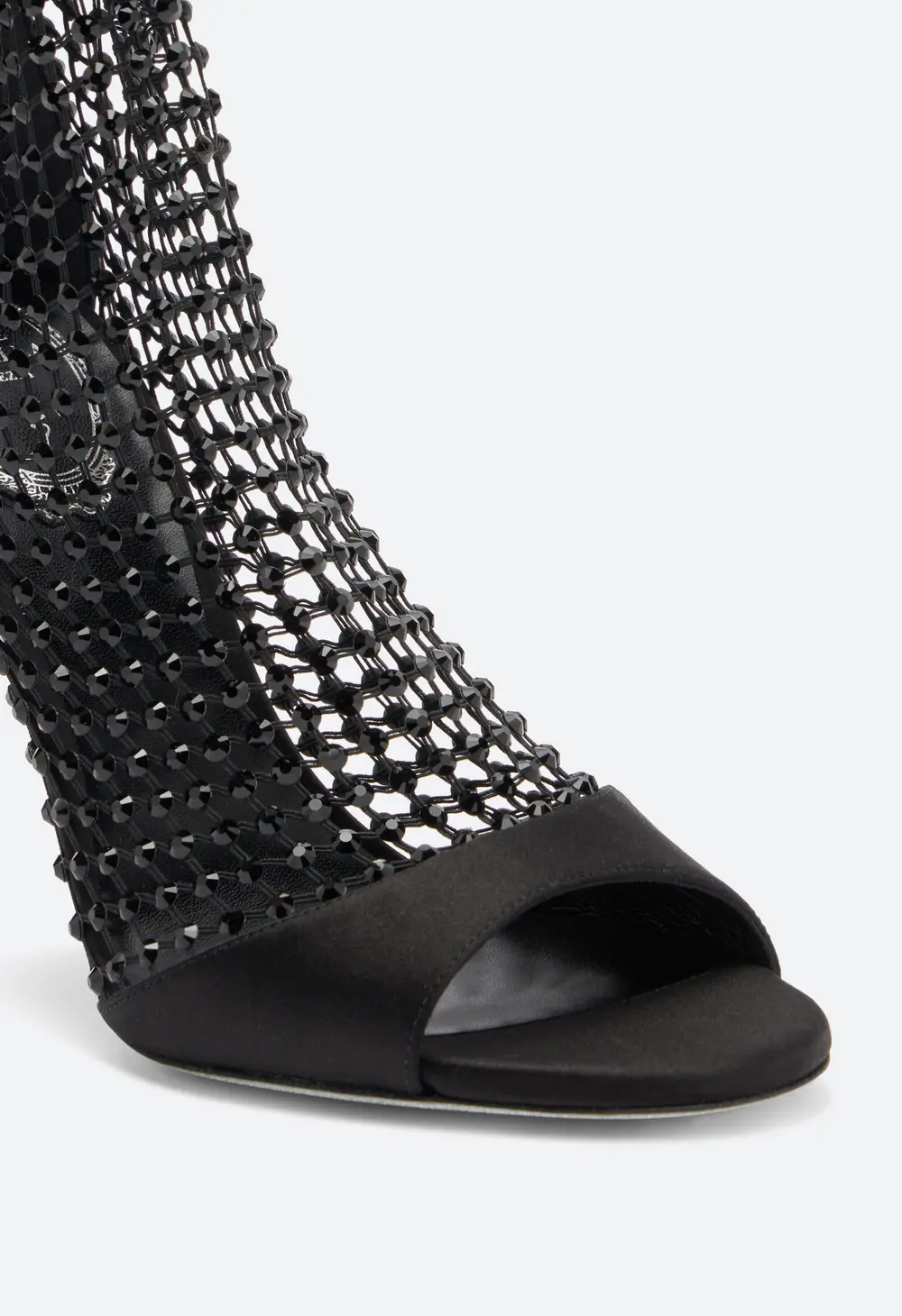 Rene Caovilla Galaxia Black Sandal 105