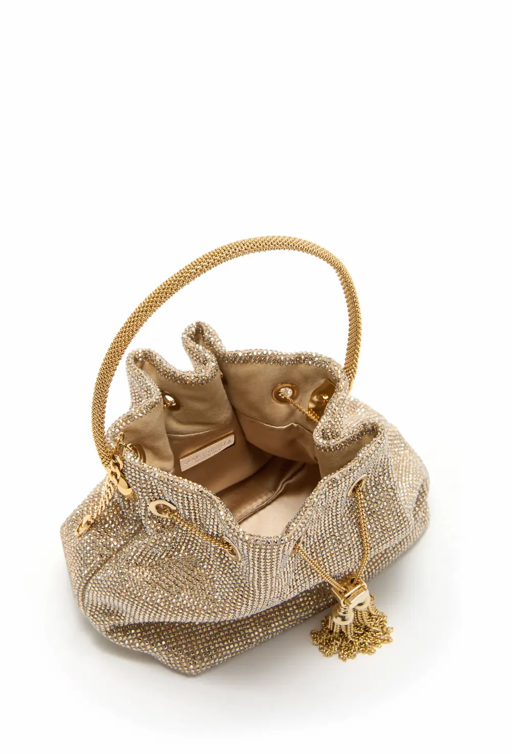 Rene Caovilla DEVA GOLD MINI BAG