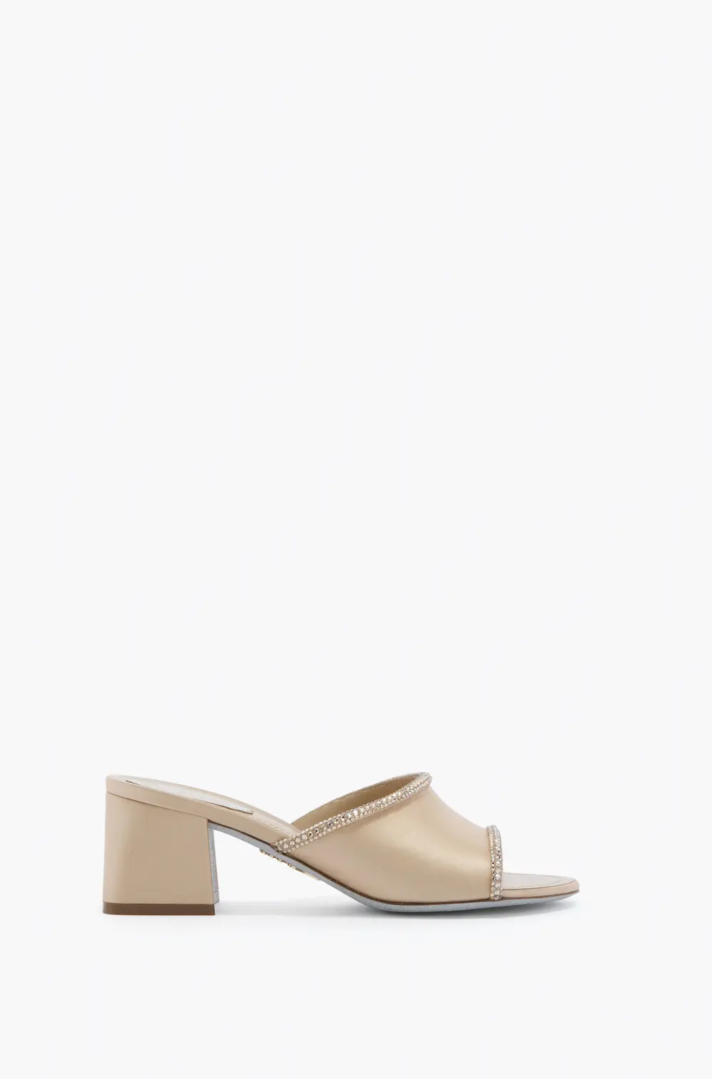 Rene Caovilla MARGHERITA CHAMPAGNE MULE 50