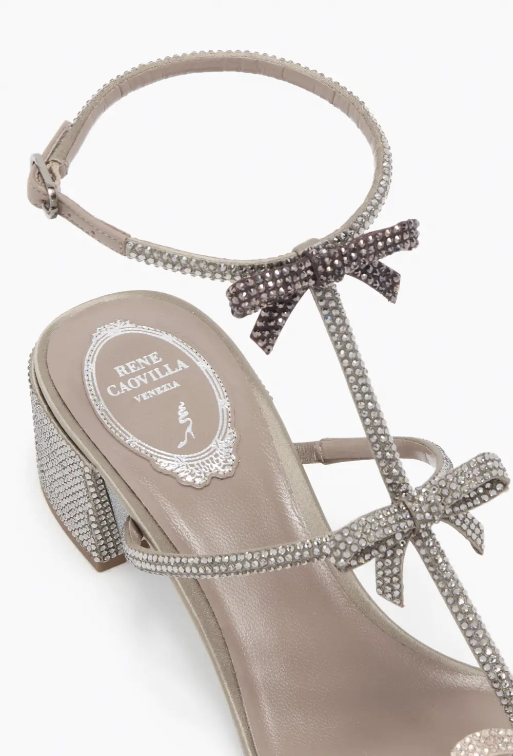 Rene Caovilla CATERINA DOVE GREY SANDAL