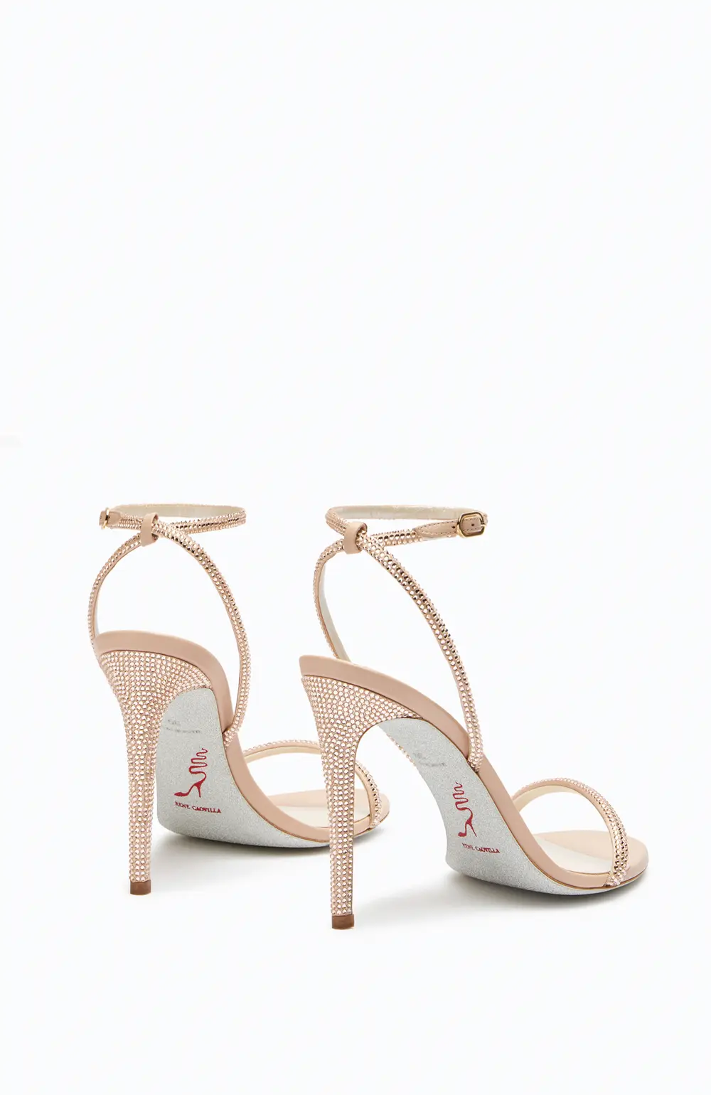 Rene Caovilla Ellabrita Nude Sandal 105