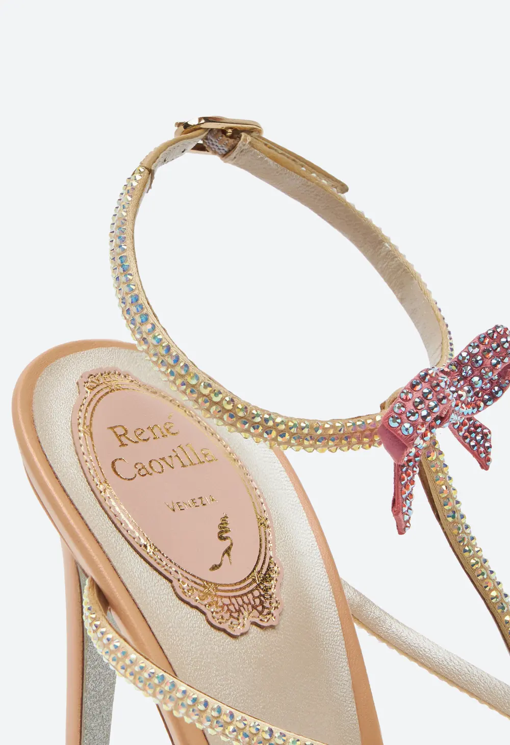 Rene Caovilla Jeweled Sandals Caterina 80