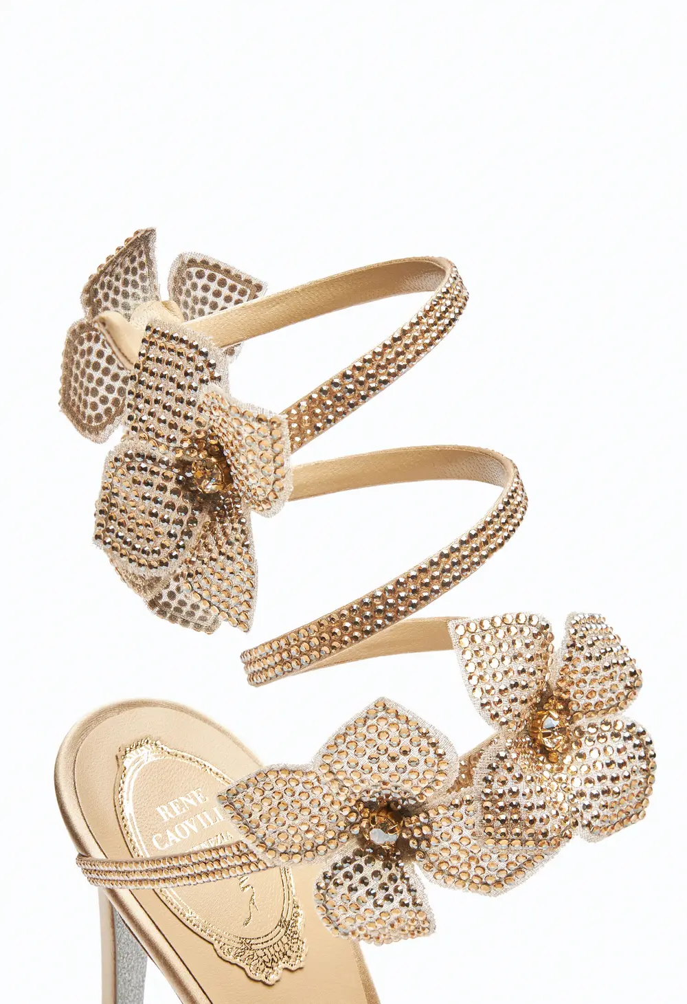 Rene Caovilla Floriane Honey Sandal 105