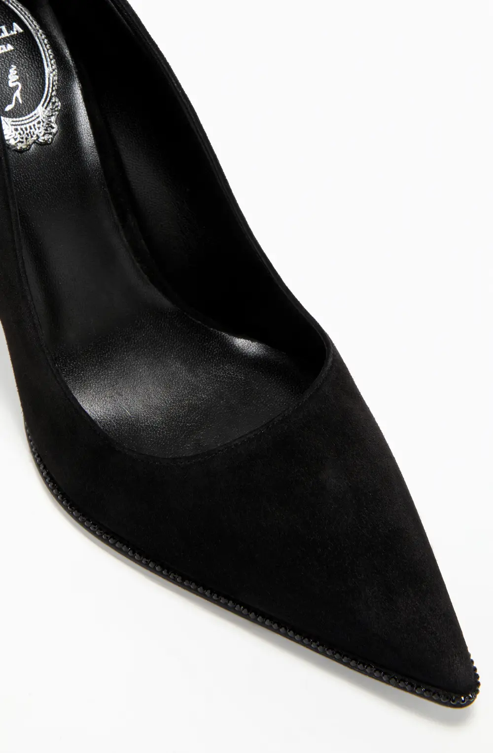 Rene Caovilla TAYLOR BLACK PUMP 80